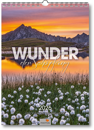 PHOTON® Kalender Wunder der Schöpfung 2026 PHOTON® Kalender Wunder der Schöpfung 2026