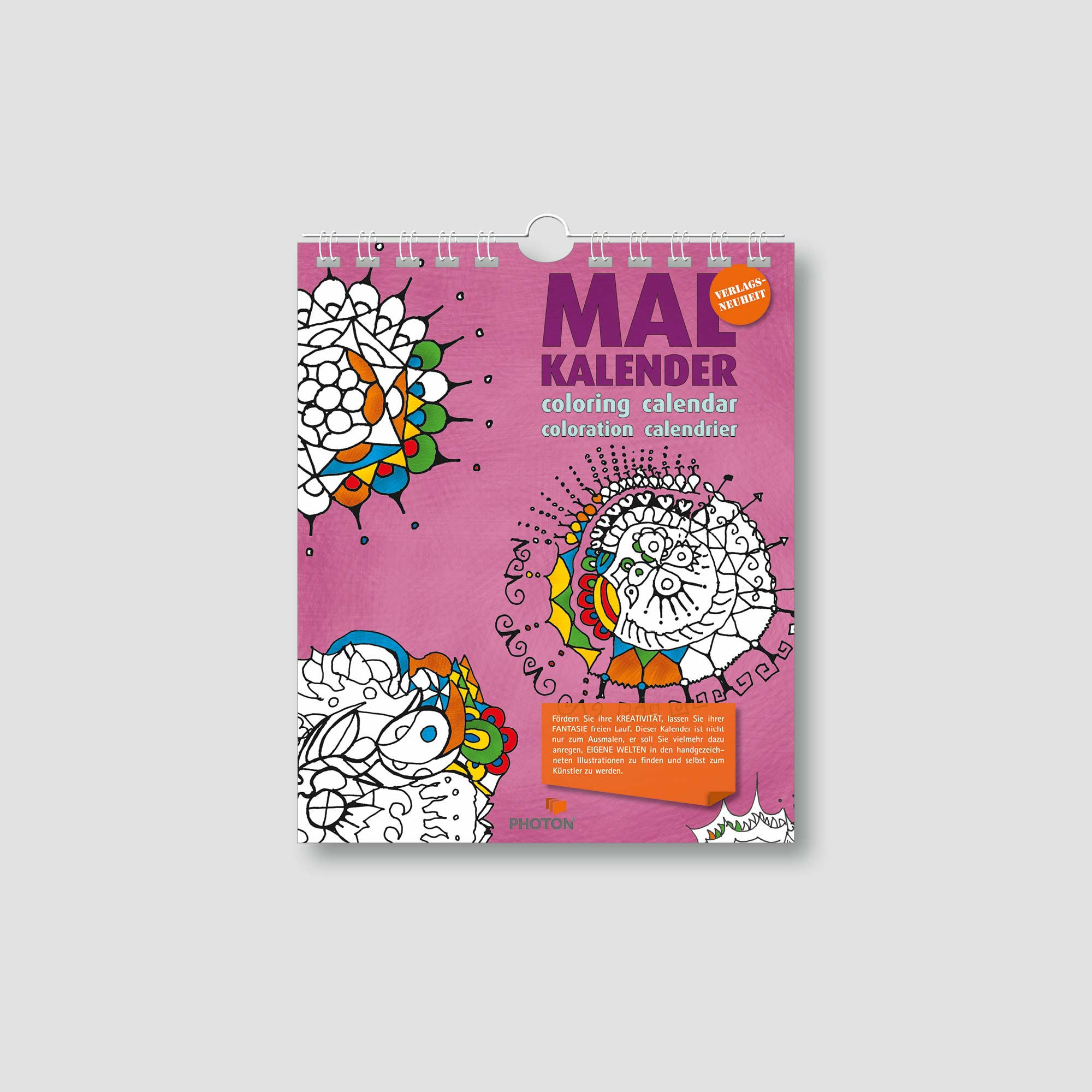 PHOTON® Malkalender „Kreativ“