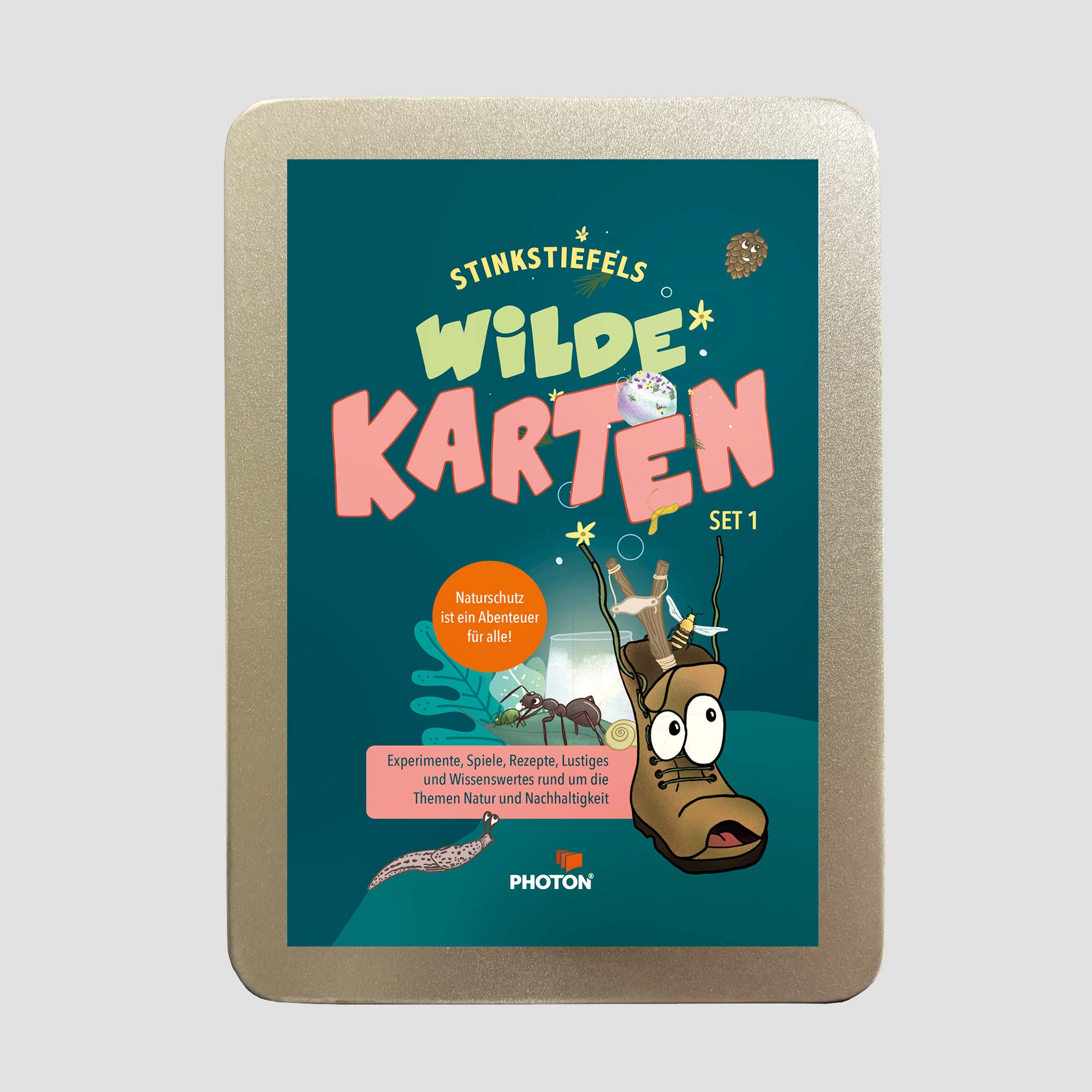 PHOTON® STINKSTIEFELS WILDE KARTEN - Set 1