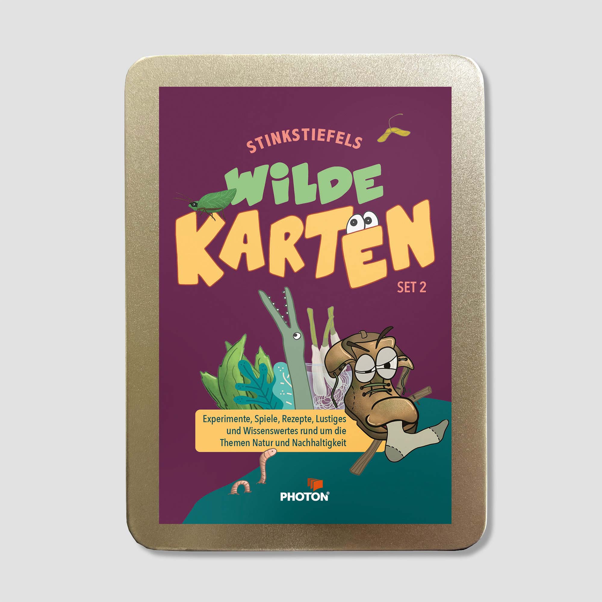 PHOTON® STINKSTIEFELS WILDE KARTEN - Set 2