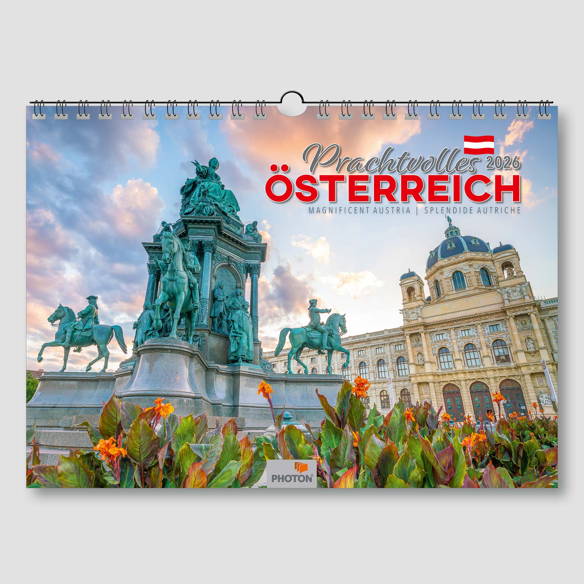PHOTON® Kalender Prachtvolles Österreich 2026